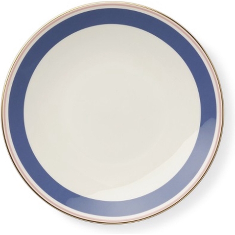 DIBBERN - Capri Coupe - Ontbijtbord 24cm Blue/Rose