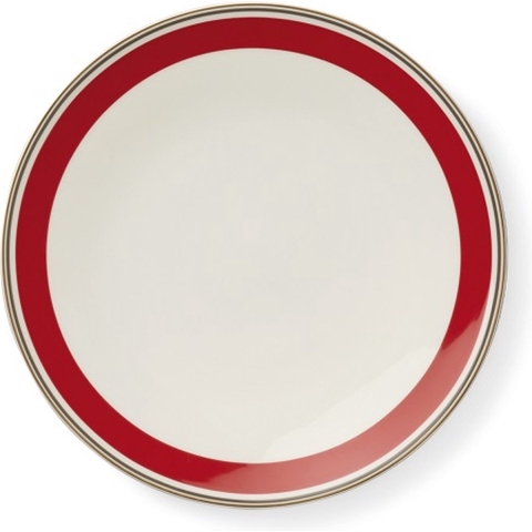 Dibbern - Capri - Dinerbord 28cm Red/Anthracite