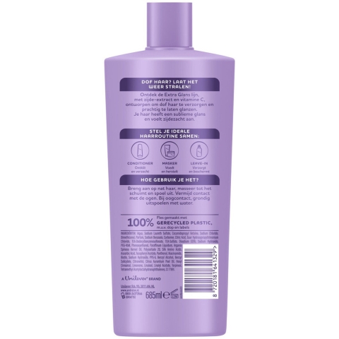 6x Andrelon Shampoo Extra Glans 685 ml