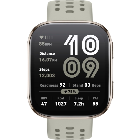 Amazfit Bip 6 - Smartwatch - 1,69 inch HD-scherm 24/7 gezondheidsmonitoring - Zilver