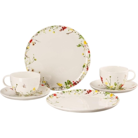 ROSENTHAL - Brillance Fleurs Sauvages - Serviesset 6-delig