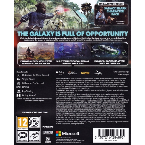 Star Wars Outlaws Special Edition