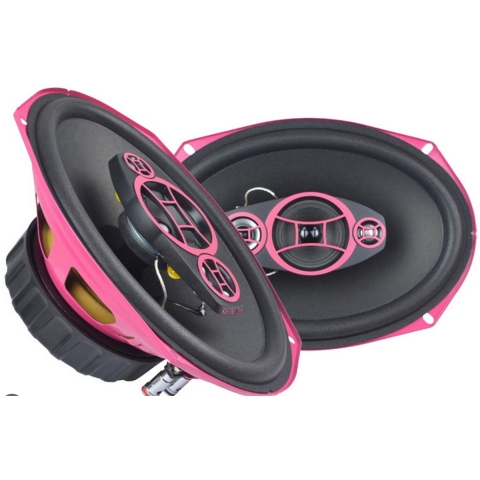Ground Zero GZCF 7104XSPL- Autospeaker - 7x10â (18 x 25 cm) 4-weg - Piek: 300 Watt / RMS: 200 W PINK EDITION