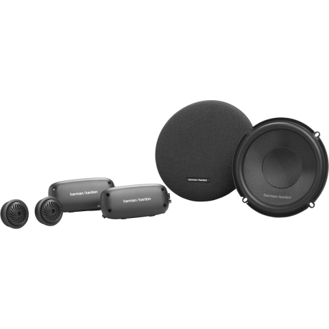 Harman Kardon FIT6C â" 6,5 inch 2-Weg Component Luidsprekersysteem â" 50W RMS â" 400W Piek â" Met Grilles