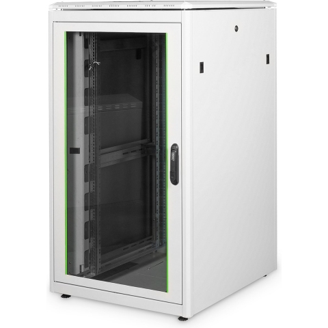 Digitus DN-19 26U-8/8-1 19inch-patchkast (b x h x d) 800 x 1342 x 800 mm 26 HE Grijs, Grijs-wit (RAL 7035)