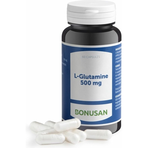 Bonusan L-Glutamine 500 Capsules