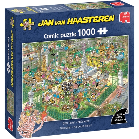 Jumbo puzzel JvH BBQ Party! 1000pcs