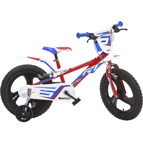 Dino Jongensfiets R1 16 Inch Rood/blauw
