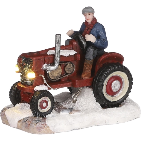 Farm tractor battery operated - l9xw6,5xh7cm - Luville