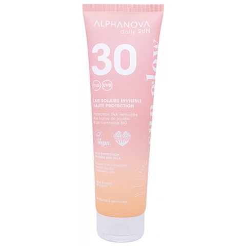 Alphanova Daily Sun Invisible Sun Milk SPF30 Sun Glow
