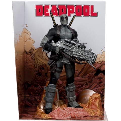 McFarlane Marvel PVC Statue 1/6 Deadpool (Grey Suit)