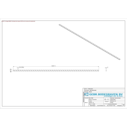 GB ankerstrip 2000 30x5.0 verzinkt | 1 stuk - 17201520