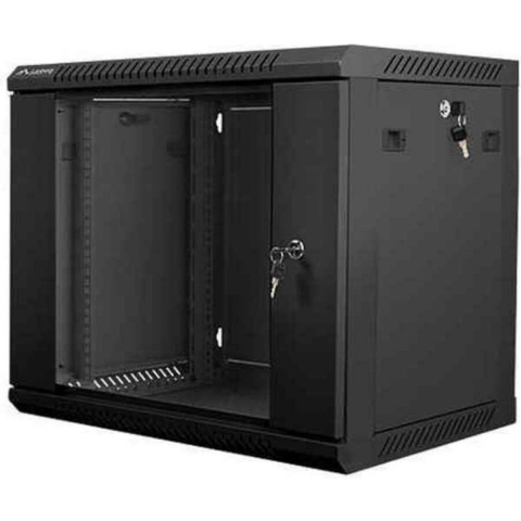 Lanberg WF01-6409-10B rack 9U Wandrek Zwart