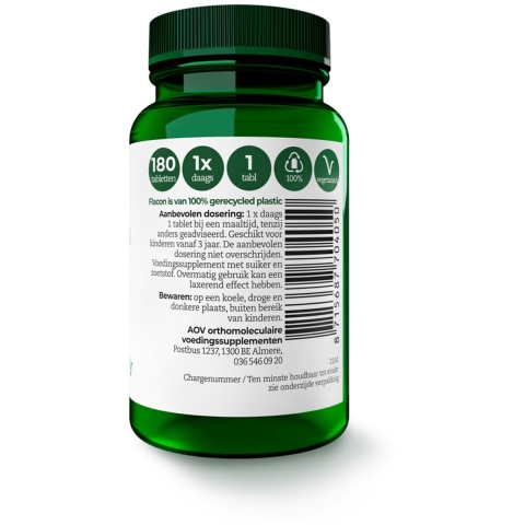 Gratis Verzending: 2x AOV 405 Vitamine D3 (15 mcg) 180 tabletten