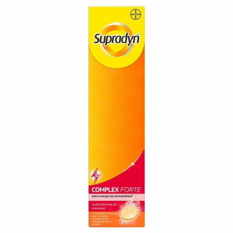 Gratis Verzending: 4x Supradyn Complex Forte 15 bruistabletten
