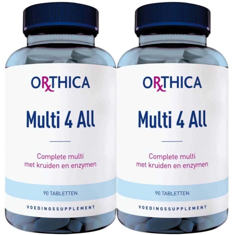 Gratis Verzending: 2x Orthica Multi 4 All 90 tabletten