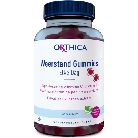 Gratis Verzending: 2x Orthica Weerstand Gummies 60 stuks