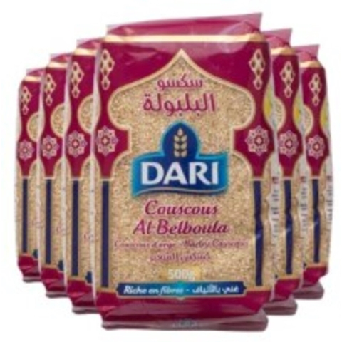 6x Dari Couscous Gerst Belboula 500 gr