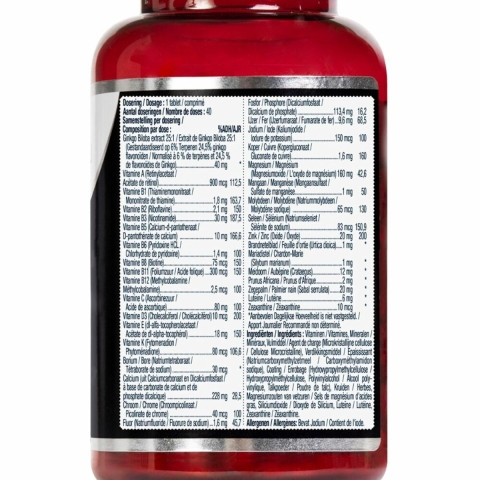 Gratis Verzending: 2x Lucovitaal Multi Man Compleet 50+ Met Ginkgo Biloba 40 capsules