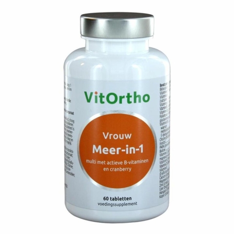 Gratis Verzending: 2x Vitortho Meer In 1 Vrouw 60 tabletten