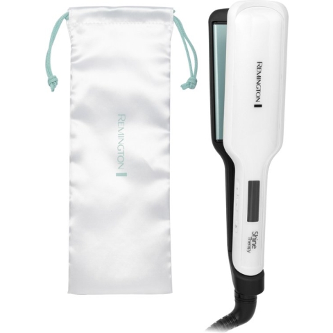 Remington S8550 Shine Therapy Brede platen voor dik en lang haar - Stijltang