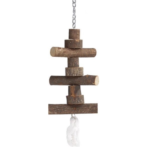 Beeztees Forest Trapezeboom - Vogelspeelgoed - 48 cm