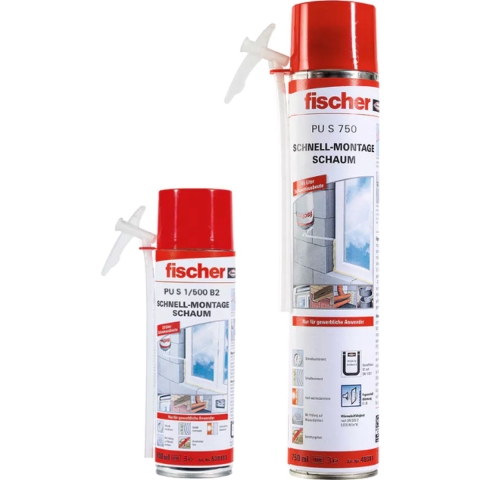 Fischer S 750 PU Adapterschuim - Beige - 750 ml