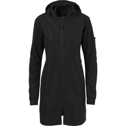 AGU Long Bomber Regenjas Urban Outdoor Dames - Zwart - L - Waterdicht
