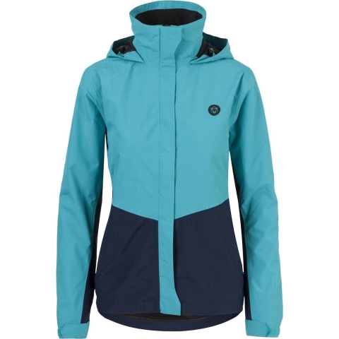 AGU Section Regenjas Essential Dames - Blauw - XS - Waterdicht