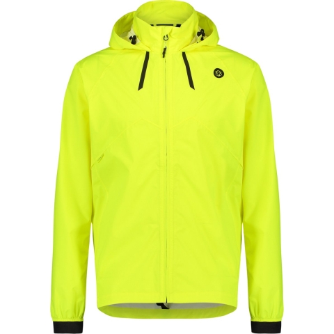 AGU Compact Regenjas Commuter Heren Hi-vis - Geel - L - Waterdicht