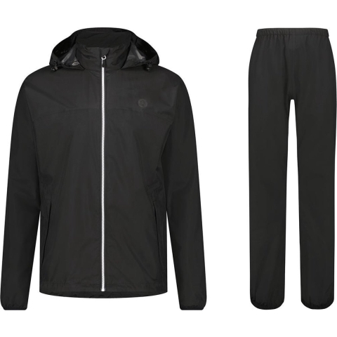 AGU GO Regenpak Essential - Zwart - XXL - Waterdicht