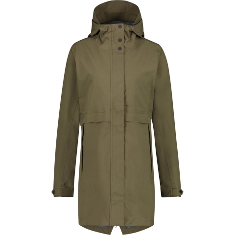 AGU Parka Regenjas Urban Outdoor Dames - Groen - M - Waterdicht