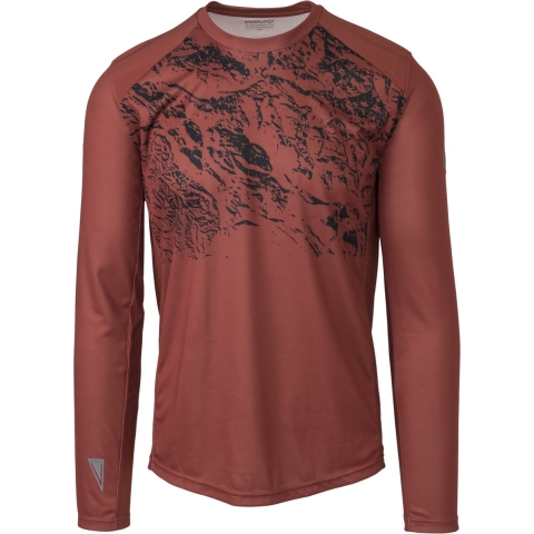 AGU MTB Fietsshirt Lange Mouwen Venture - Cinnabar - XL