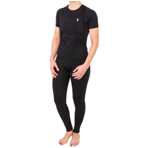 AGU Seamless Bibtight Performance Dames - Zwart - M/L
