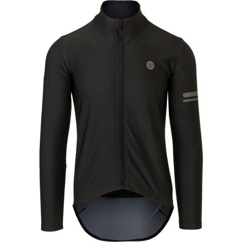 AGU Rain Jersey Fietsshirt Lange Mouwen Performance Heren - Zwart - S