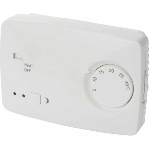 Perel Kamerthermostaat, niet programmeerbaar, wit