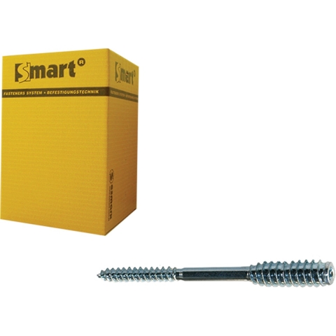 pgb-Europe SMART | Afstandschroef T-drive T25 6x180 Zn 45 SM0SSL0010601803