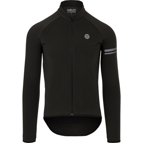 AGU Thermo Fietsshirt Lange Mouwen Essential Heren - Zwart - L