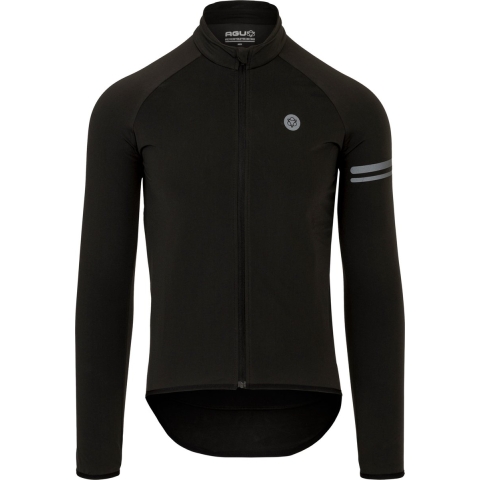 AGU Thermo Fietsshirt Lange Mouwen Essential Heren - Zwart - XXXL