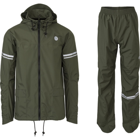 AGU Original Regenpak Essential - Groen - S - Waterdicht