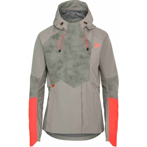 AGU Tech Regenjas Commuter Dames Hi-vis & Reflection - Rood - S - Waterdicht