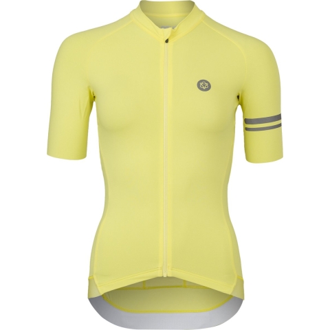 AGU Solid Fietsshirt Performance Dames - Geel - XS