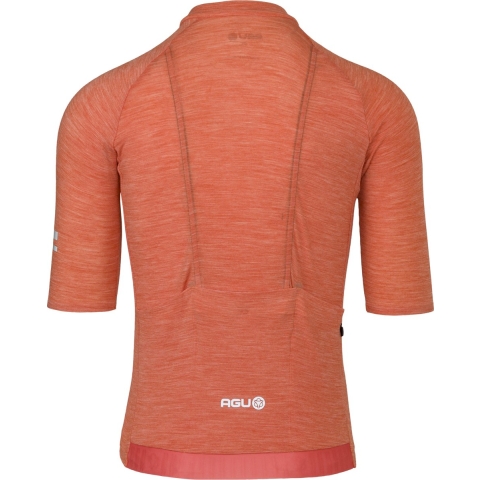 AGU Merino Fietsshirt Performance Heren - Oranje - M