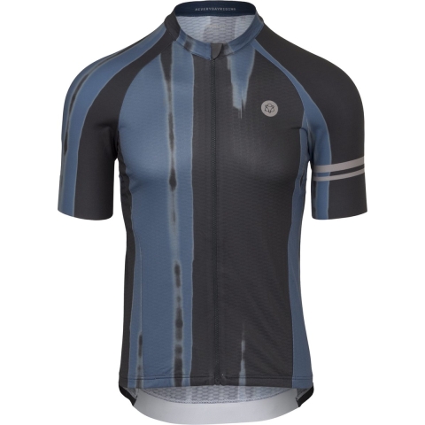 AGU Vertical Paint Fietsshirt Performance Heren - Blauw - XXL