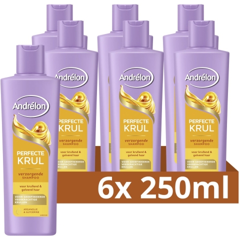 6x Andrelon Shampoo Perfecte Krul 250 ml