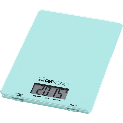 Clatronic KW 3626 LCD Keukenweegschaal Digitaal Weegbereik (max.)=5 kg Mint, Groen 220 x 150 x 16