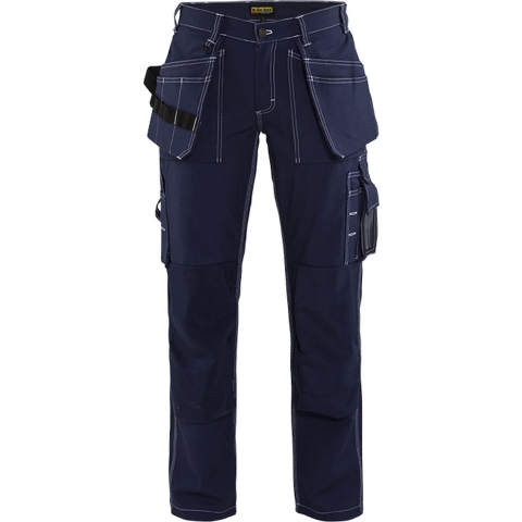 Blåkläder Dames werkbroek 15451370 | Marineblauw | Maat 44 - 7330509232385