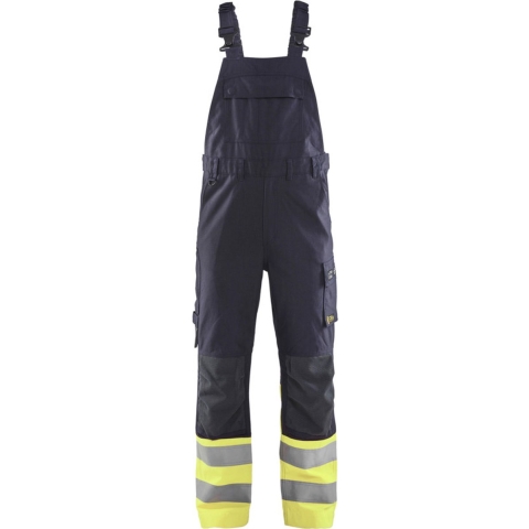 Blåkläder Bretelbroek Multinorm Inherent Klasse 1 28881512 | Marine/High-Vis Geel | Maat 48 - 7330509809266
