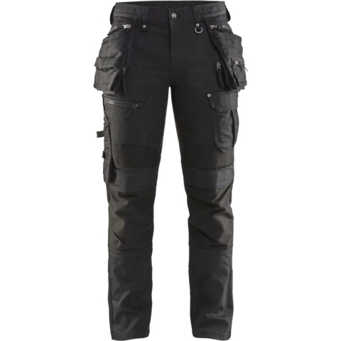 Blåkläder Werkbroek Denim Stretch X1900 19901141 | Zwart/Zwart | Maat C60 - 7330509801376