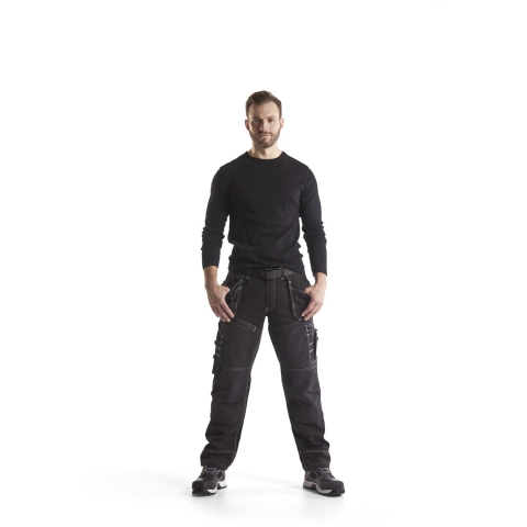 Blåkläder Werkbroek X1500 15001370 | Zwart | Maat C156 - 7330509421352